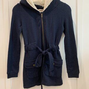 Urban Outfitters Saturday/Sunday zip belted hoodie